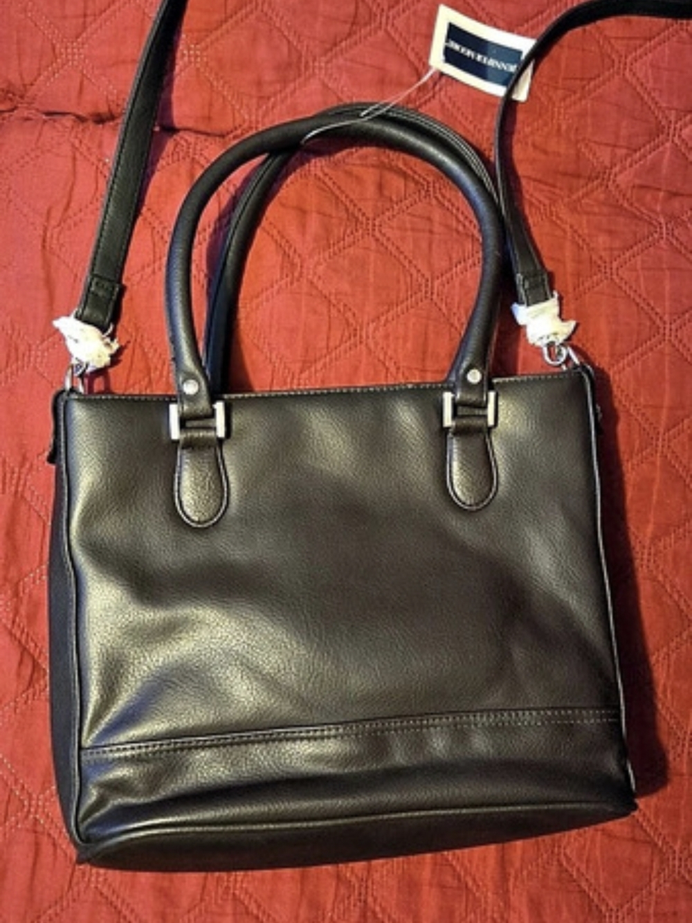 Jennifer Moore Black Tote Bag